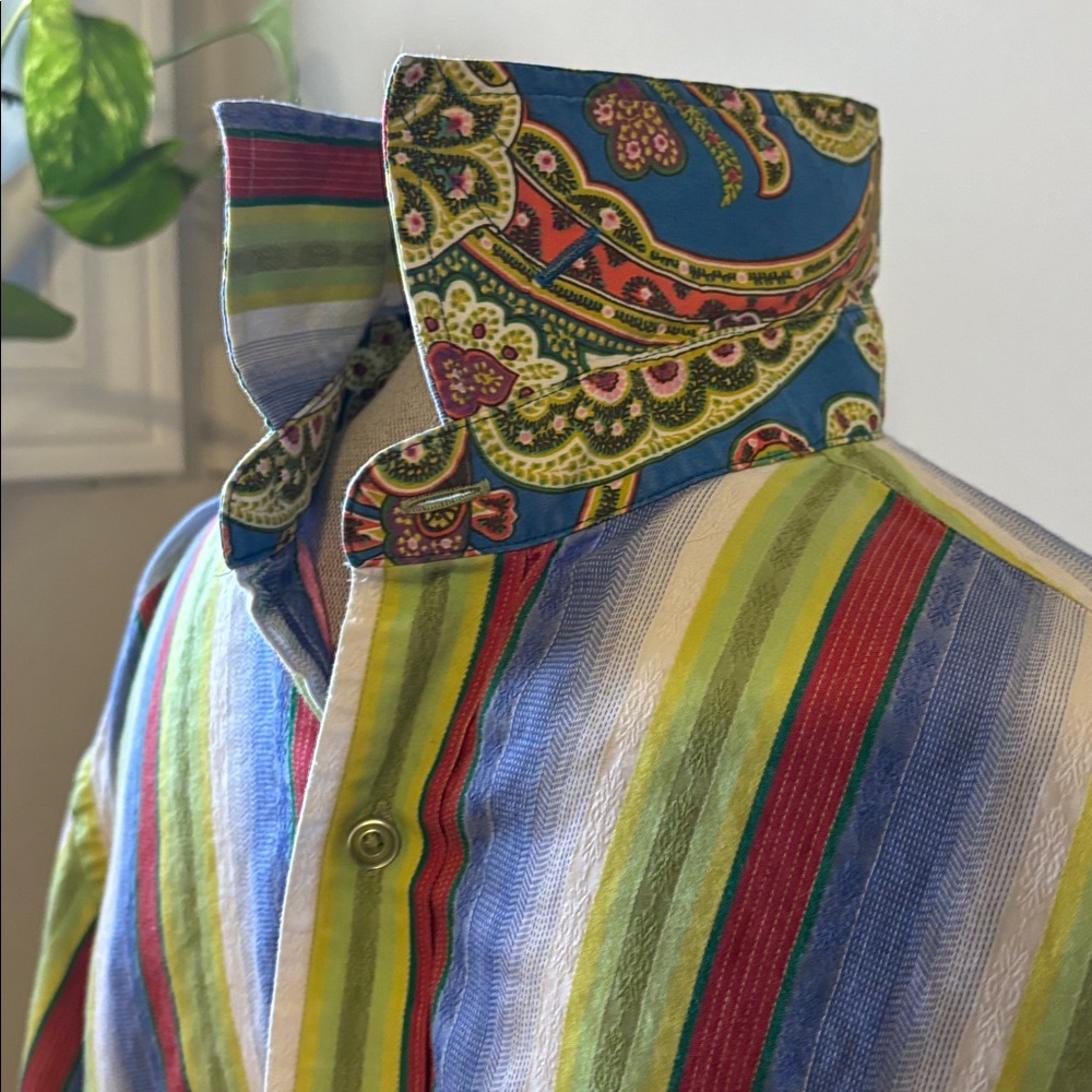 ROBERT GRAHAM button down - Picture 5 of 8